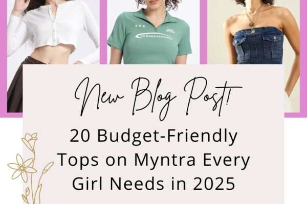 budget-friendly tops on Myntra