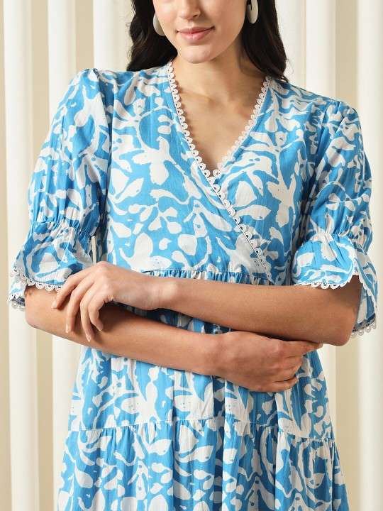 Cotton Opaque Casual Dress