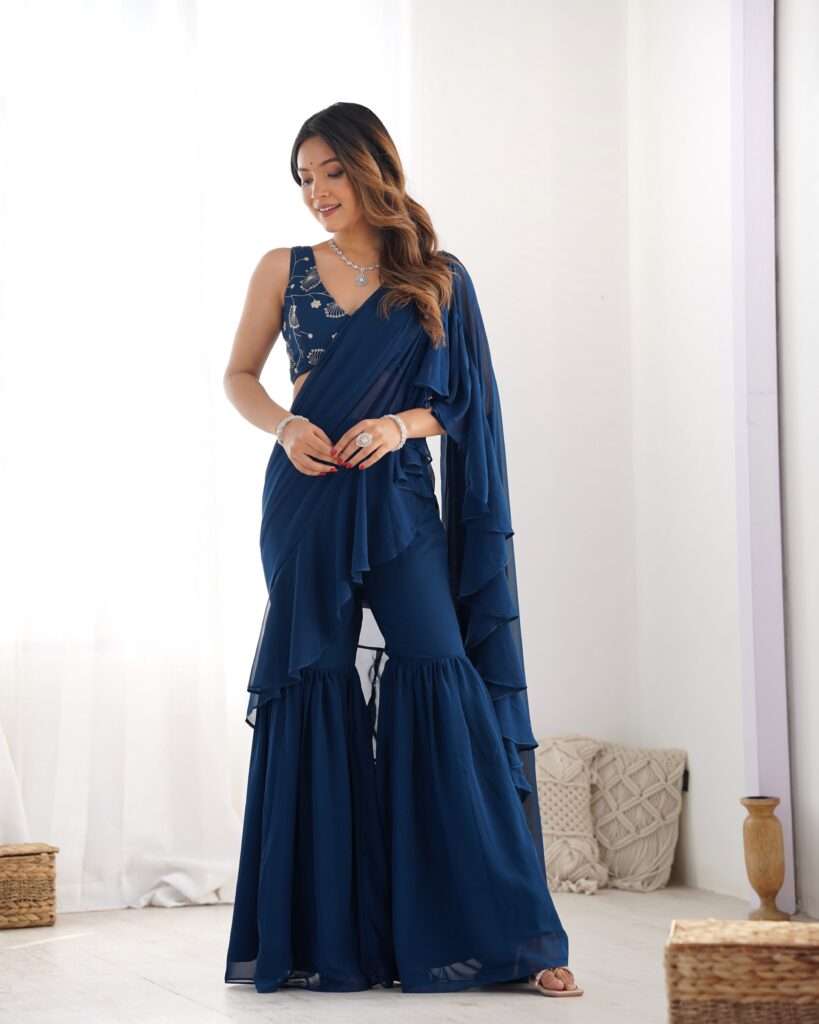 Sharara Saree