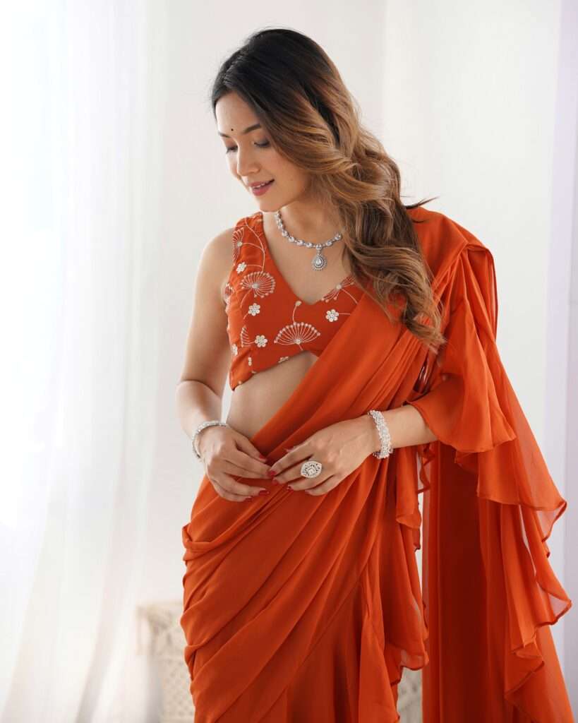 Sharara Saree