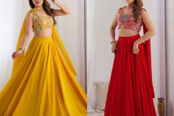 party wear lehenga choli with dupatta