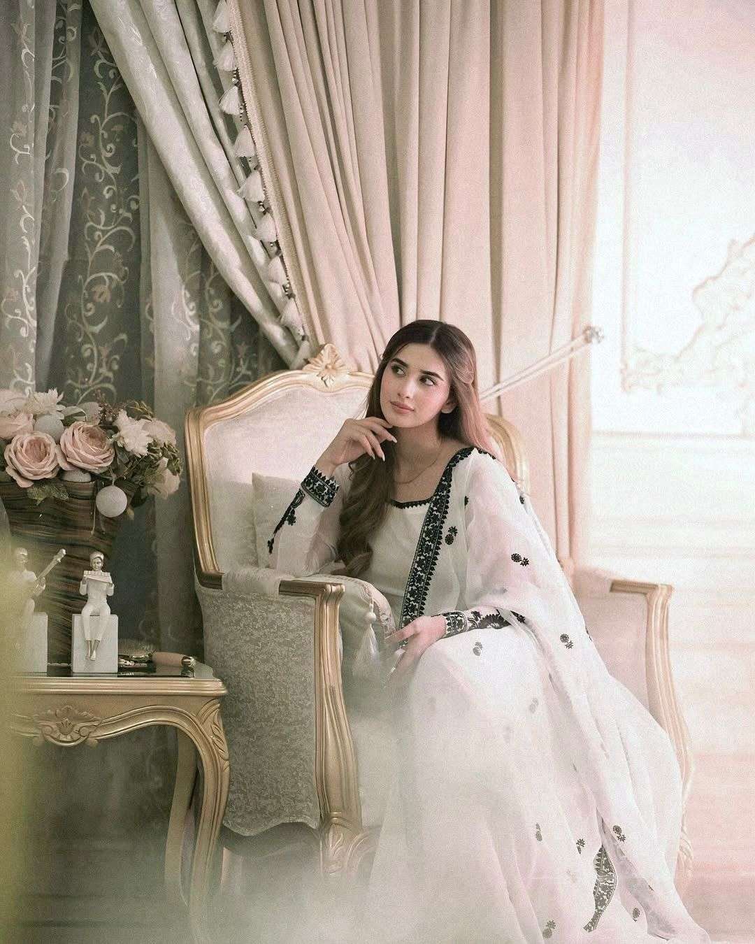 Designer party wear gown